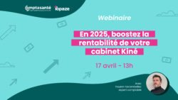 webinaire rentabilité cabinet kiné avec Comptasanté
