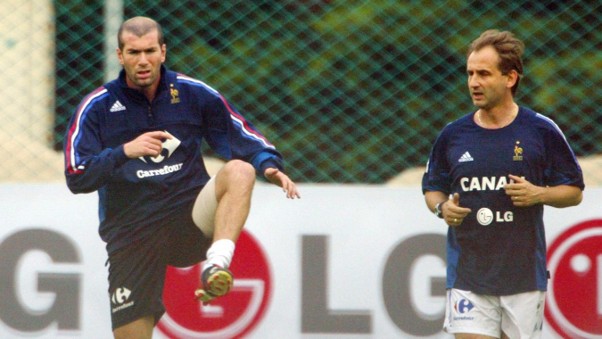 Frederic Mankowski kiné de l'équipe France football