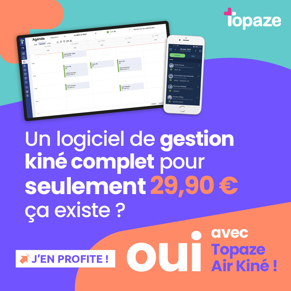 Offre logiciel Topaze : 29,90€